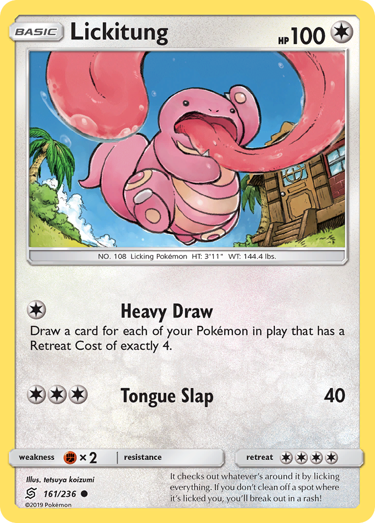 Unified Minds Lickitung #161/236